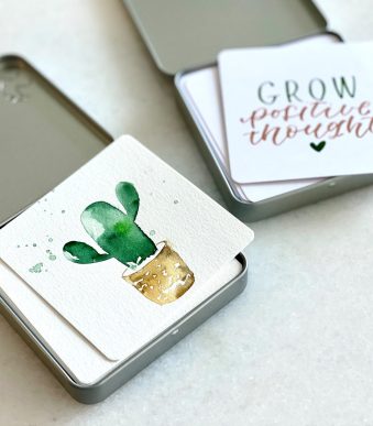 Memory box watercolor