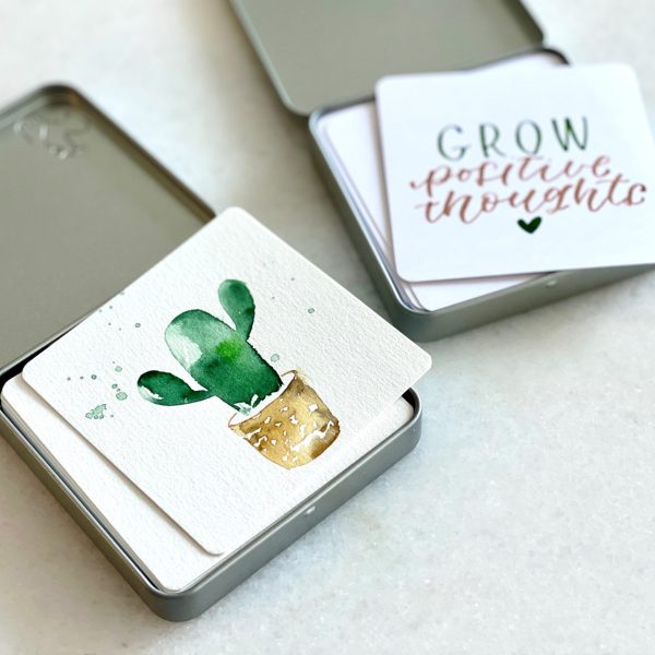 Memory box watercolor