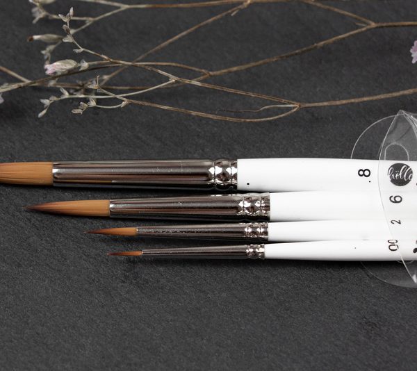 Loose watercolor brush set blobs of KUM x Frau Hölle