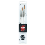 Loose watercolor brush set blobs of KUM x Frau Hölle